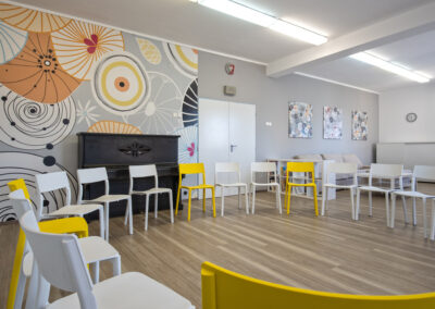 FN Motol, herna, interiér Praha, návrh interiéru, Praha, terapie, dětská psychiatrie