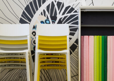 FN Motol, herna, interiér Praha, návrh interiéru, Praha, terapie, dětská psychiatrie