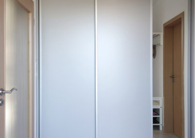 Rekonstrukce, rodinný dům, přízemí, vstupní hala, šatní skříň