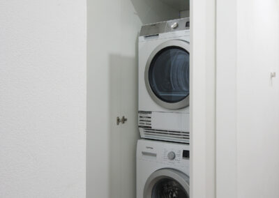 Panelákový byt, Zlín, pračka, sušička, skříň na pračku