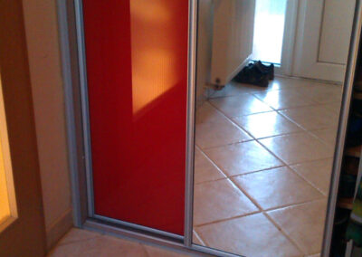 Rekonstrukce, rodinný dům, přízemí, původní stav, staré dveře, stará dlažba, stará skříň, stará hala